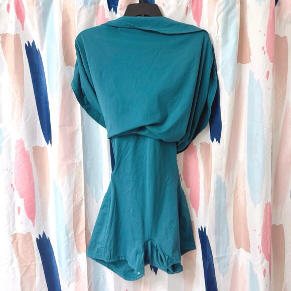 Halara SoftlyZero Plush Backless Active Dress-Easy Peezy Edition Quetzal Green - Picture 10 of 16